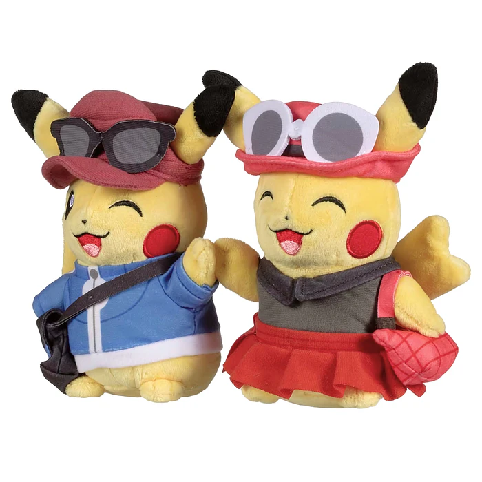 Peluche Pareja · Pikachu Kalos 1