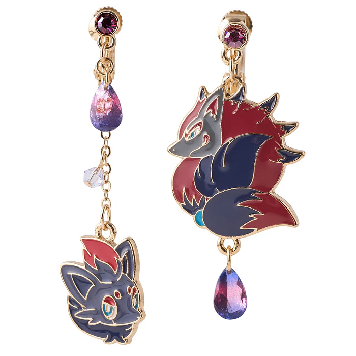 Aros Colgantes Clip · Zorua y Zoroark 4