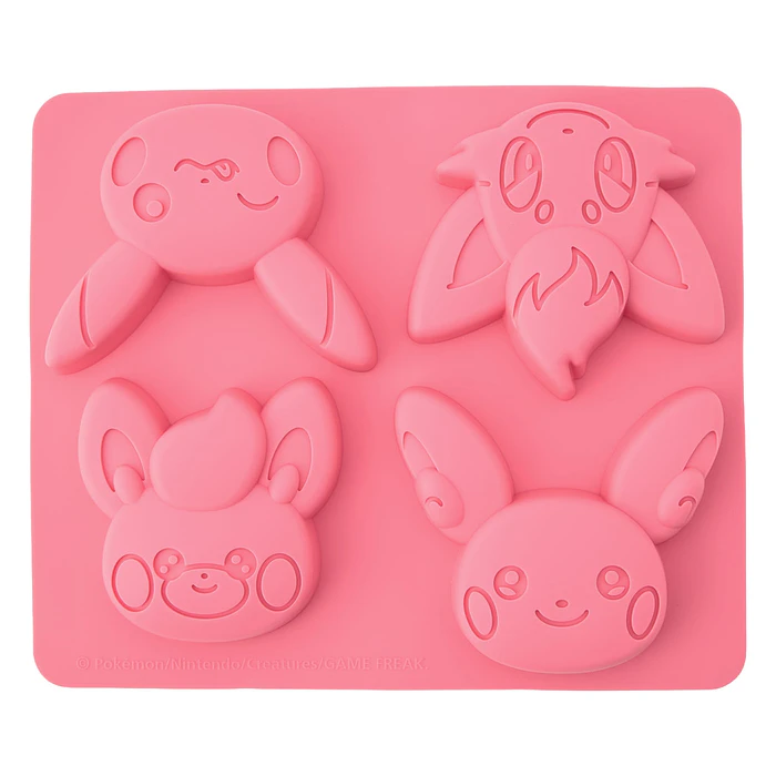 Molde Dulces · Pikachu, Zorua, Pawmi y Raichu Alola 1