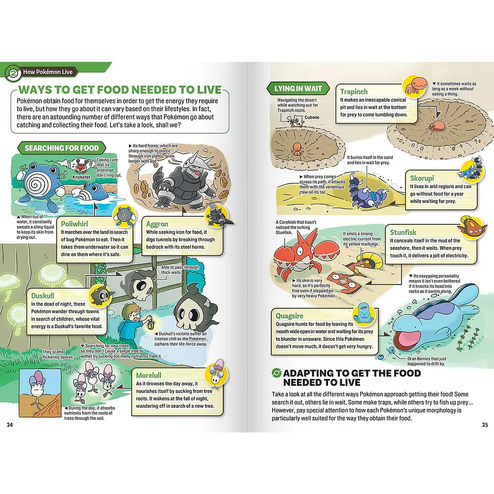 Libro · An Illustrated Guide to Pokémon Ecology - Vista del producto