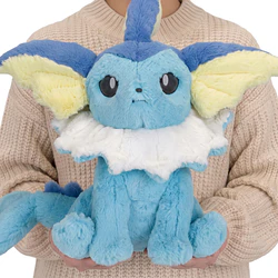 Peluche Fluffy · Grande · Vaporeon