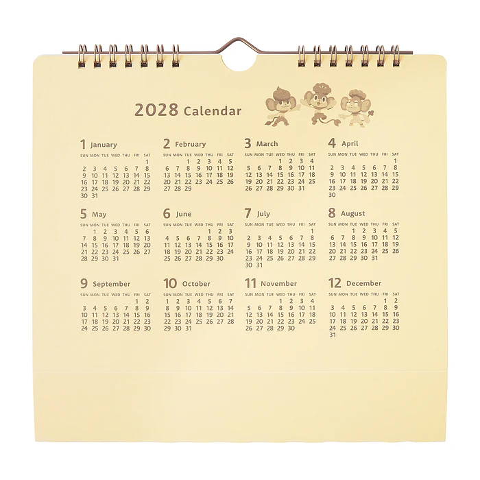 Calendario de Escritorio · 2027 6