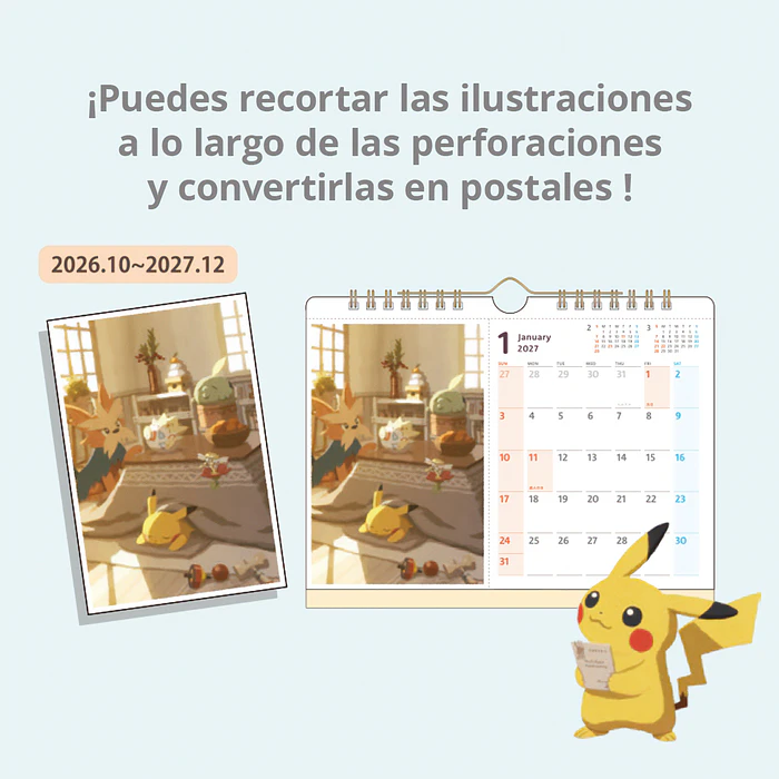 Calendario de Escritorio · 2027 7