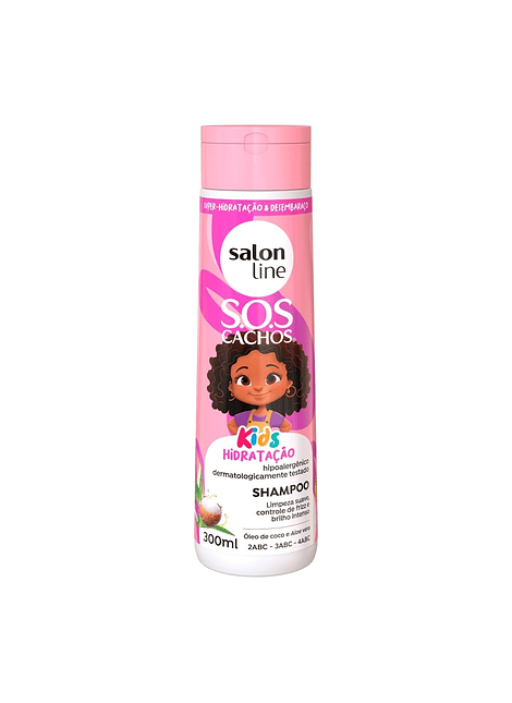 Shampoo Salon Line S.O.S Rizos Kids 300 mL