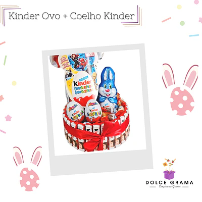 Kinder Ovo + Coelho Kinder 