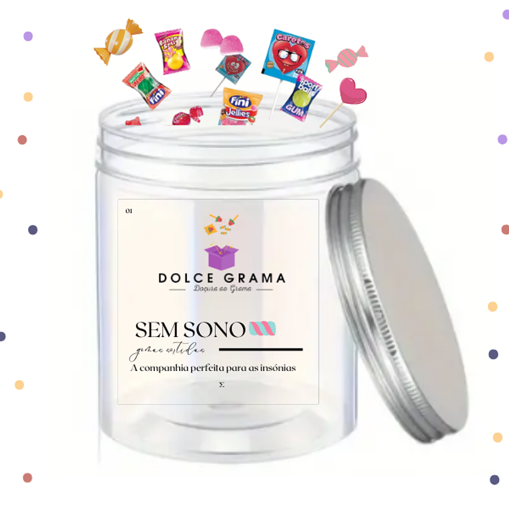 Pote Gomas Personalizável 