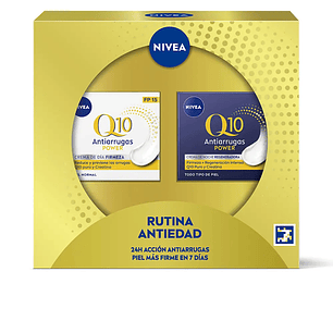 Coffret Nivea Q10 ANTI-AGING ROUTINE 2 Itens