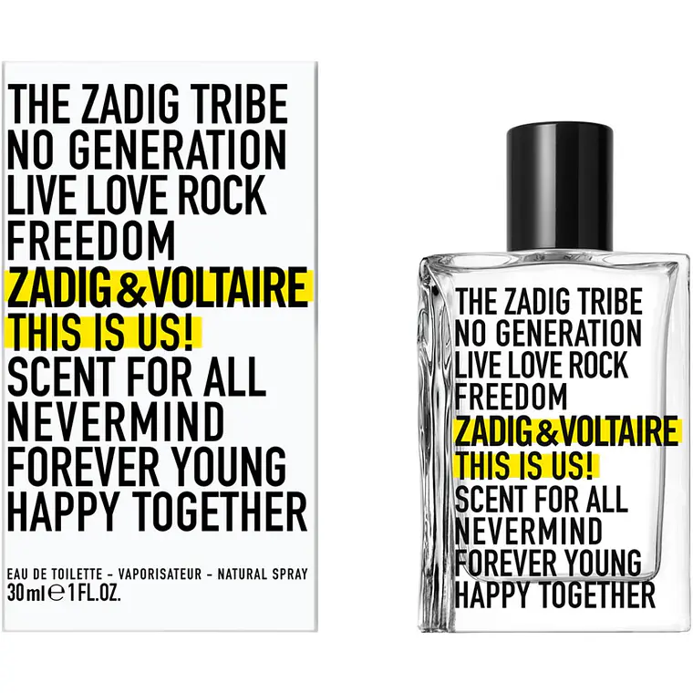 Zadig & Voltaire This Is Us! Unissexo Eau de Toilette 2