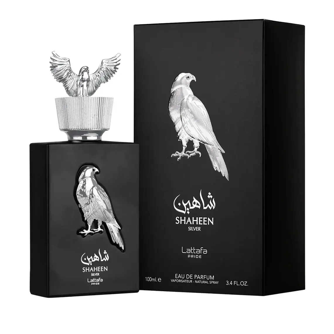 Lattafa Pride Shaheen Silver Unissexo Eau de Parfum 1