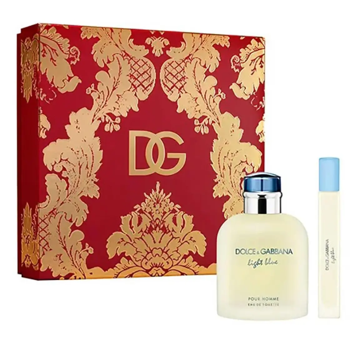 Coffret Dolce & Gabbana Light Blue Man Eau de Toilette 125ml + Eau de Toilette 10ml 1