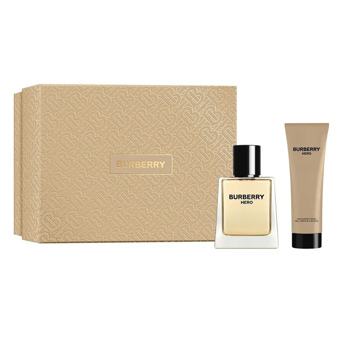 Coffret Burberry Hero Gift Eau de Toilette 50ml e Gel de banho 75ml para homem 1