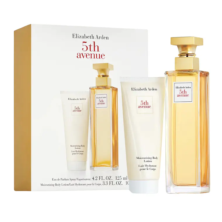 Elizabeth Arden 5th Avenue Eau de Parfum 125ml + Loção Corporal 100ml Coffret 1