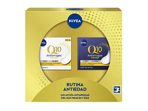 Coffret Nivea Q10 ANTI-AGING ROUTINE 2 Itens