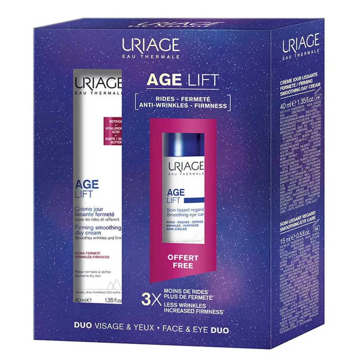 Coffret Uriage Age Lift Face e Eye Duo 2 Itens 1