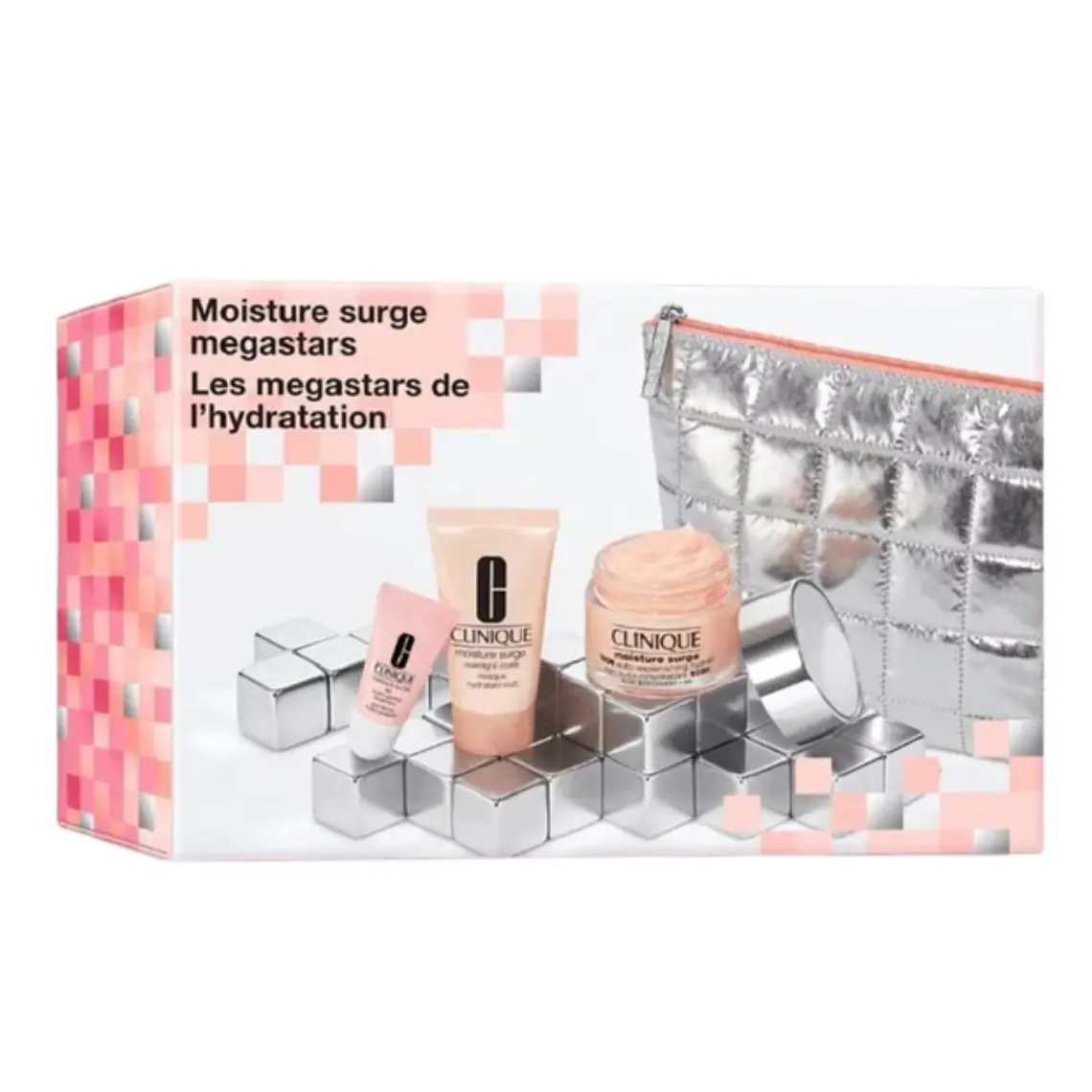 Coffret Clinique MOISTURE SURGE megastars 4 Itens 1