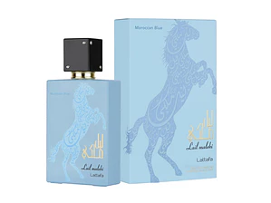 Lattafa Lail Maleki Moroccan Blue Unissexo Eau de Parfum