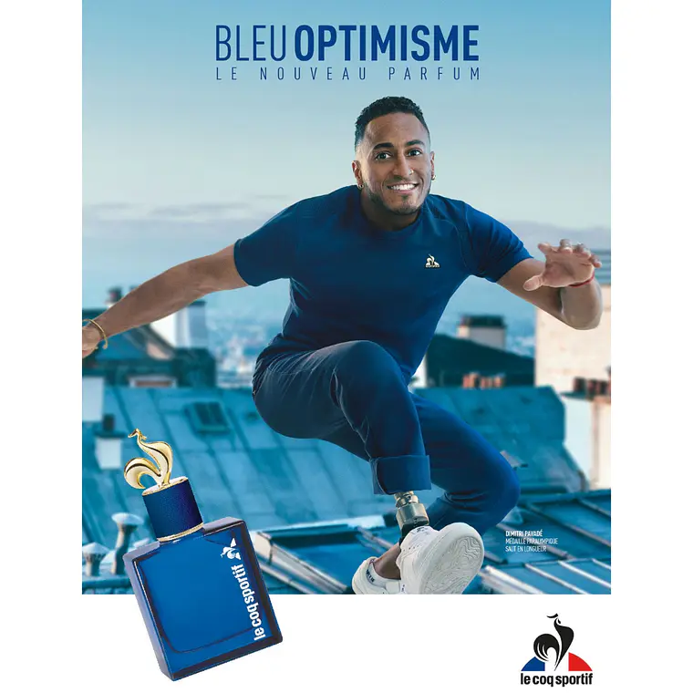 Le Coq Sportif Bleu Optimisme Unissexo Eau de Parfum 3