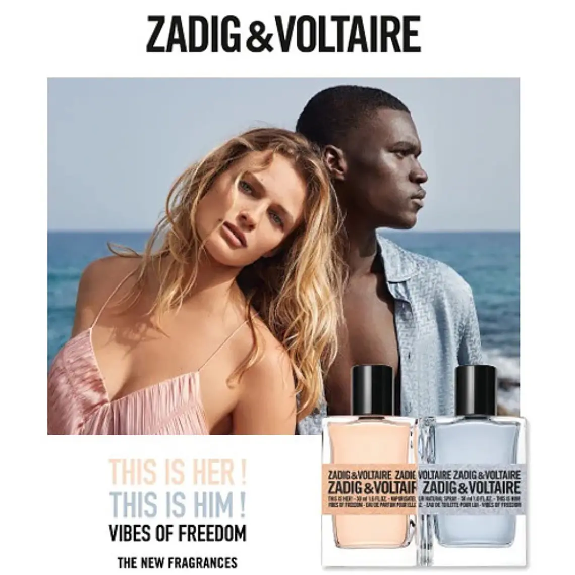Zadig & Voltaire This is Him! Vibes of Freedom Man Eau de Toilette 3