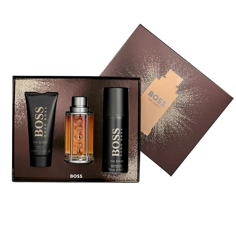 Coffret Hugo Boss The Scent 3 Peças 4