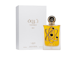 Lattafa Tharwah Gold Unissexo Eau De Parfum