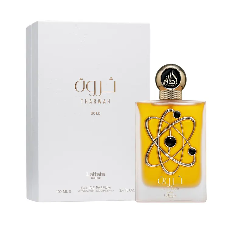 Lattafa Tharwah Gold Unissexo Eau de Parfum 1
