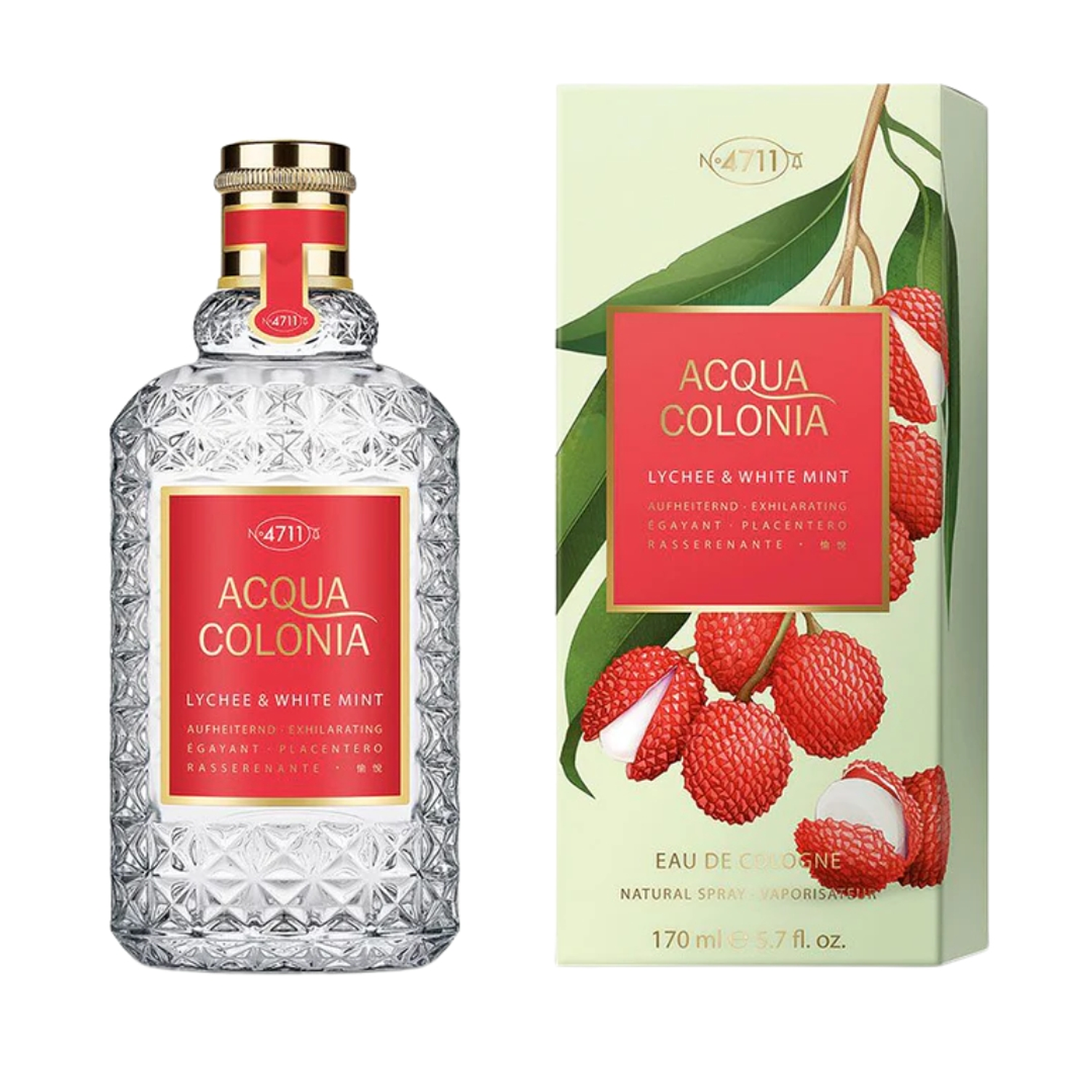 4711 Acqua Colonia Lychee & White Mint Eau de Cologne 1