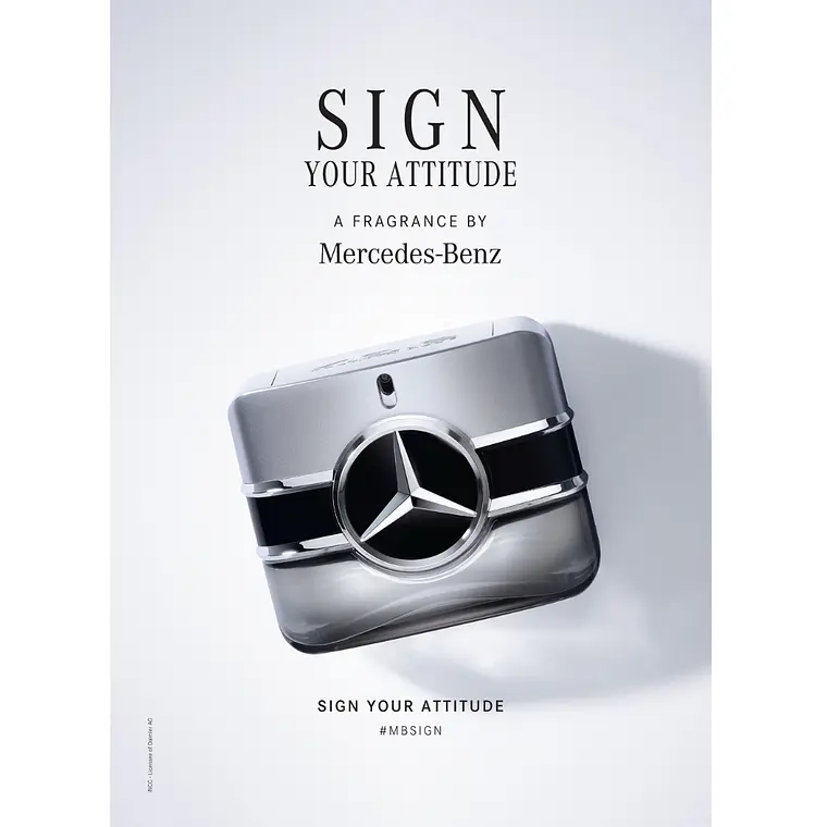 Mercedes-Benz Sign Your Attitude Man Eau De Toilette 3