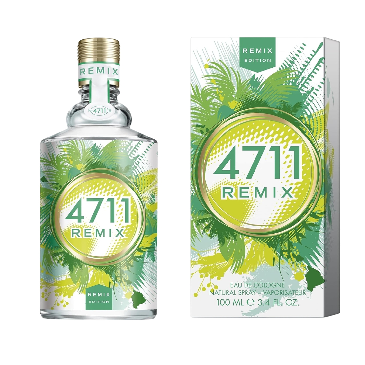 4711 Remix Green Oasis Unissexo Eau de Cologne 1