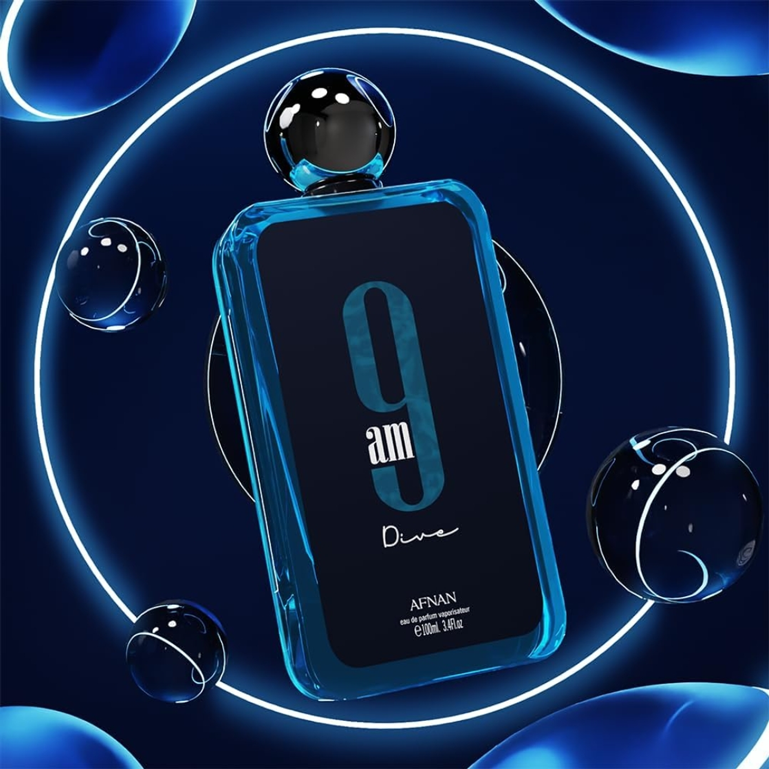 Afnan 9 Am Dive Unissexo Eau de Parfum 4