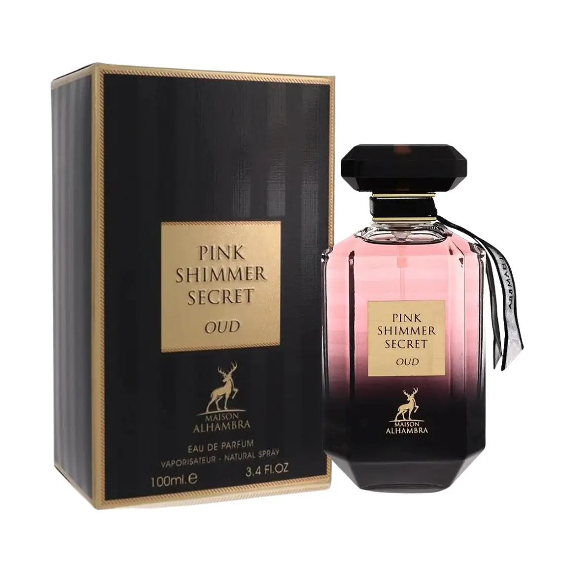 Maison Alhambra Pink Shimmer Secret Oud Eau de Parfum 1