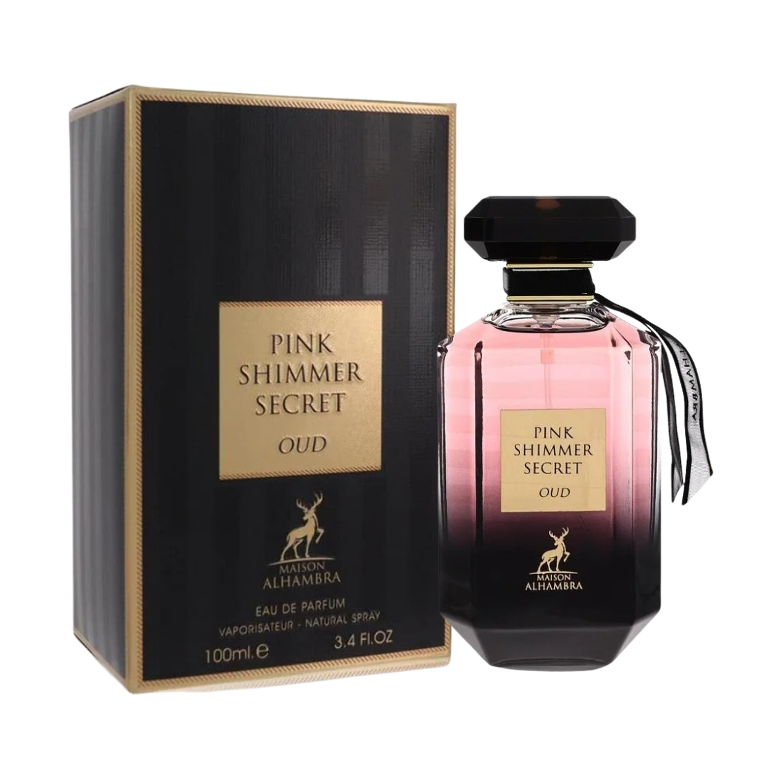 Maison Alhambra Pink Shimmer Secret Oud Eau de Parfum 1
