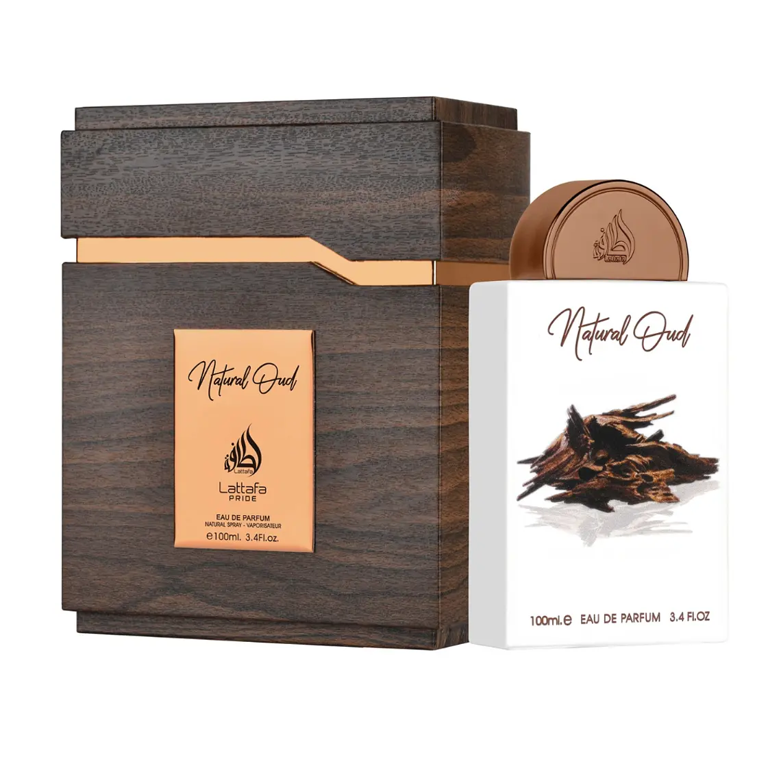 Lattafa Natural Oud Unissexo Eau de Parfum 1