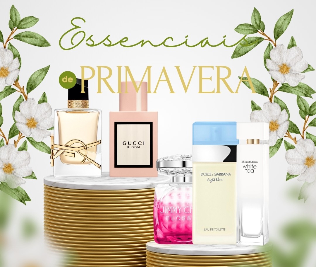 5 Perfumes essenciais de Primavera