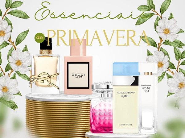 5 Perfumes essenciais de Primavera