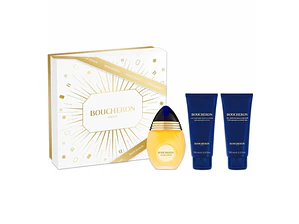 Coffret Boucheron Femme Eau de Parfum 100 ml + Leite Corporal 100 ml + Gel de Banho 100 ml