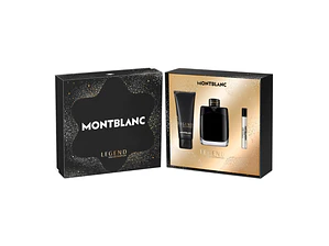 Coffret Montblanc Legend Eau de Parfum 100ml + Eau de Parfum 7,5ml + Gel de Banho 100ml