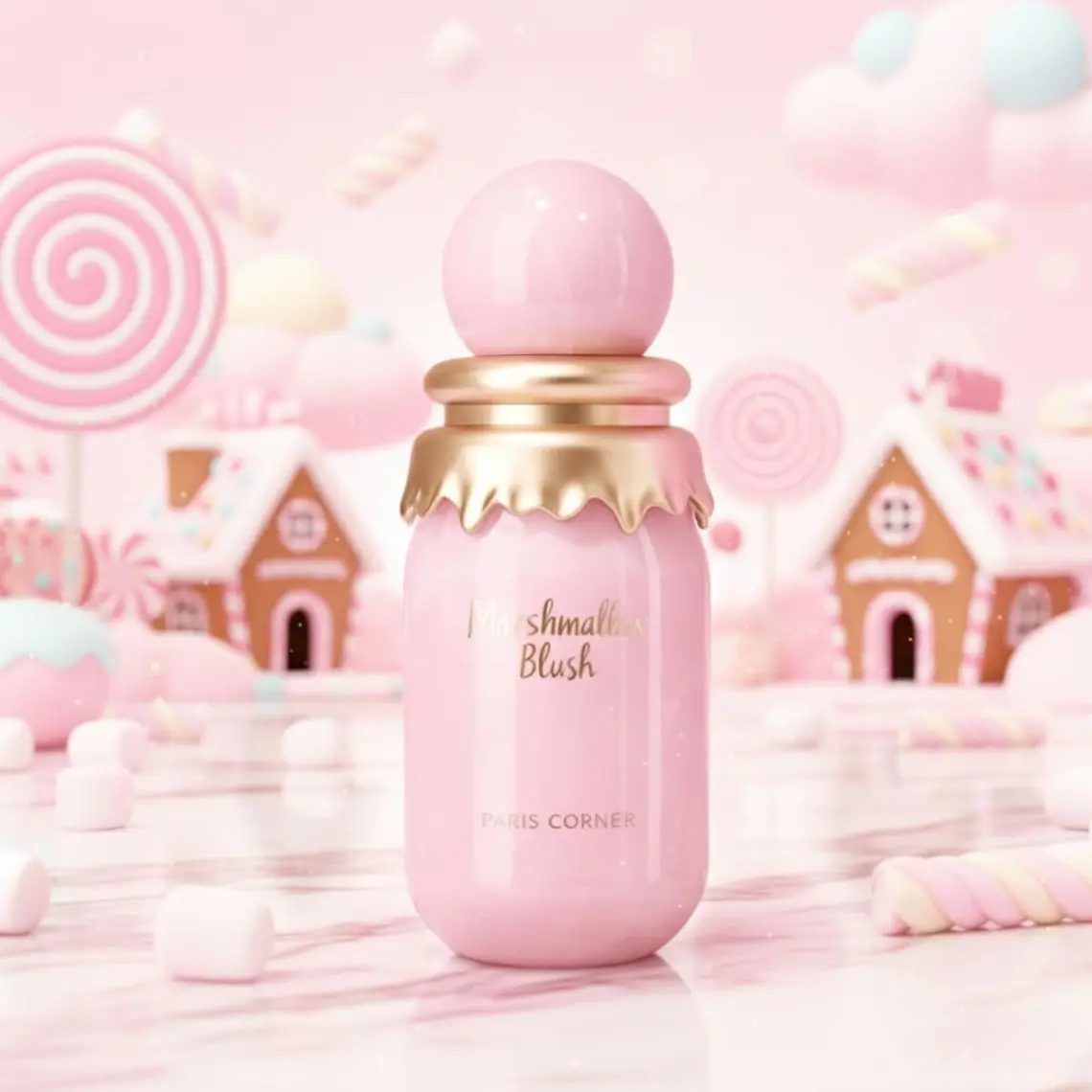 Paris Corner Marshmallow Blush Unissexo Eau de Parfum 5