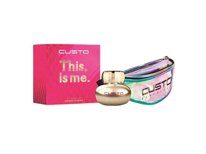 Custo Barcelona This Is Me Eau de Parfum + Bolsa de cintura