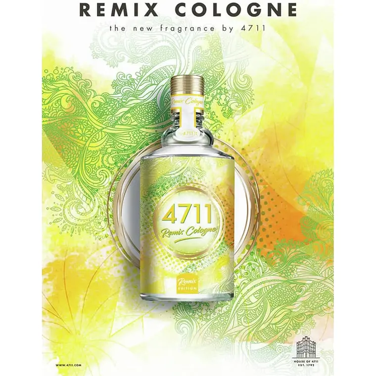 4711 Remix Lemon Unissexo Eau de Cologne 4