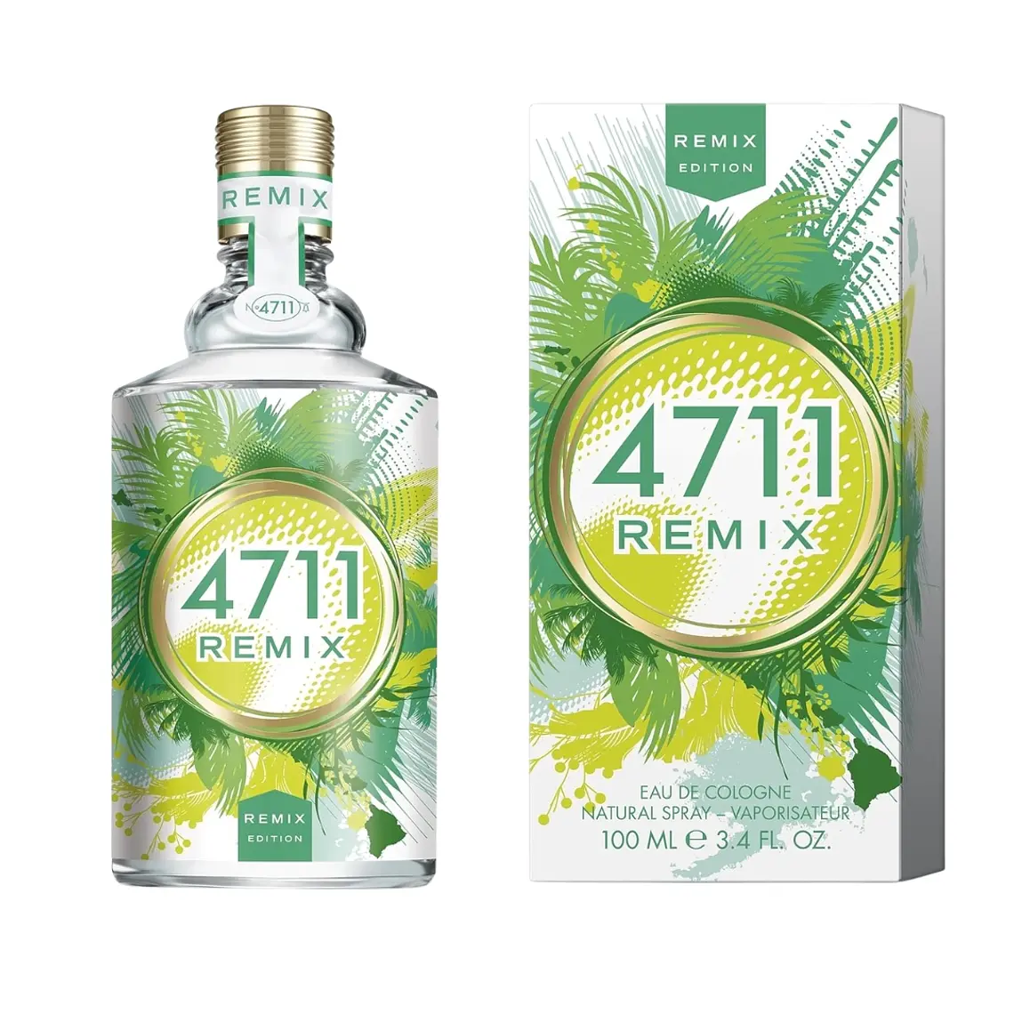 4711 Remix Green Oasis Unissexo Eau de Cologne 1