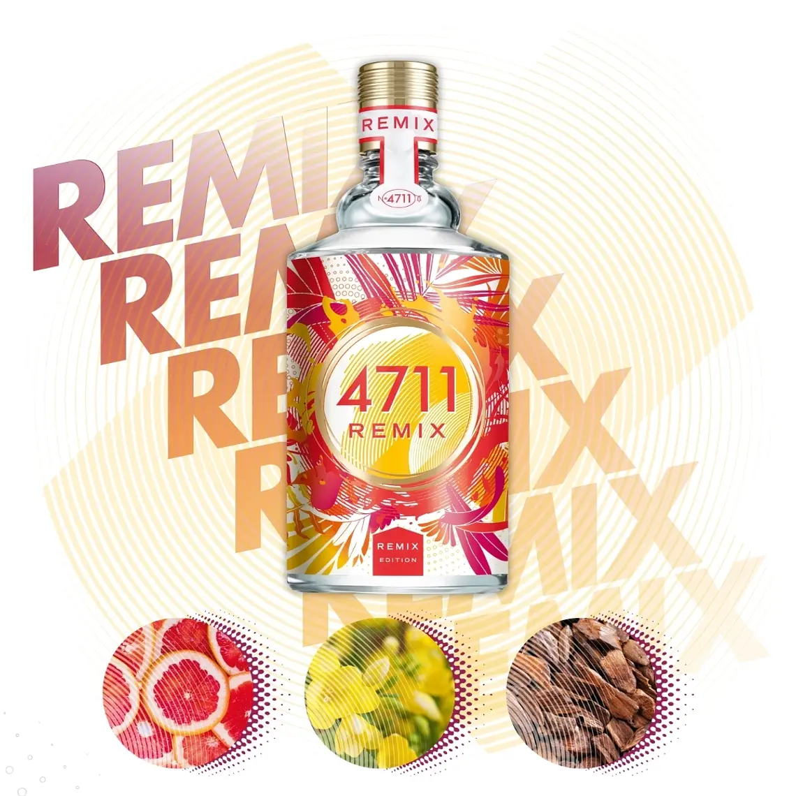 4711 Remix Exotic Paradise Unissexo Eau de Cologne 5