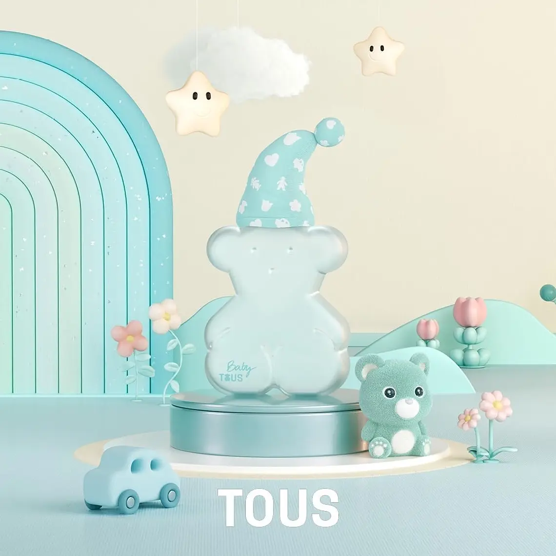 Tous Baby Eau de Cologne sem Álcool 3