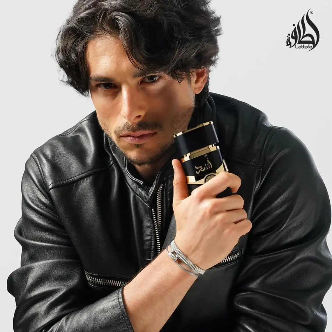 Lattafa Asad Eau de Parfum 100ml + Air Freshner 300 ml + Perfumed Spray 200ml 3