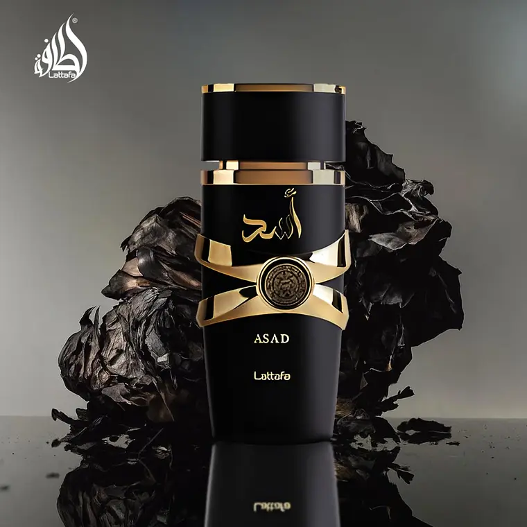 Lattafa Asad Eau de Parfum 100ml + Air Freshner 300 ml + Perfumed Spray 200ml 4