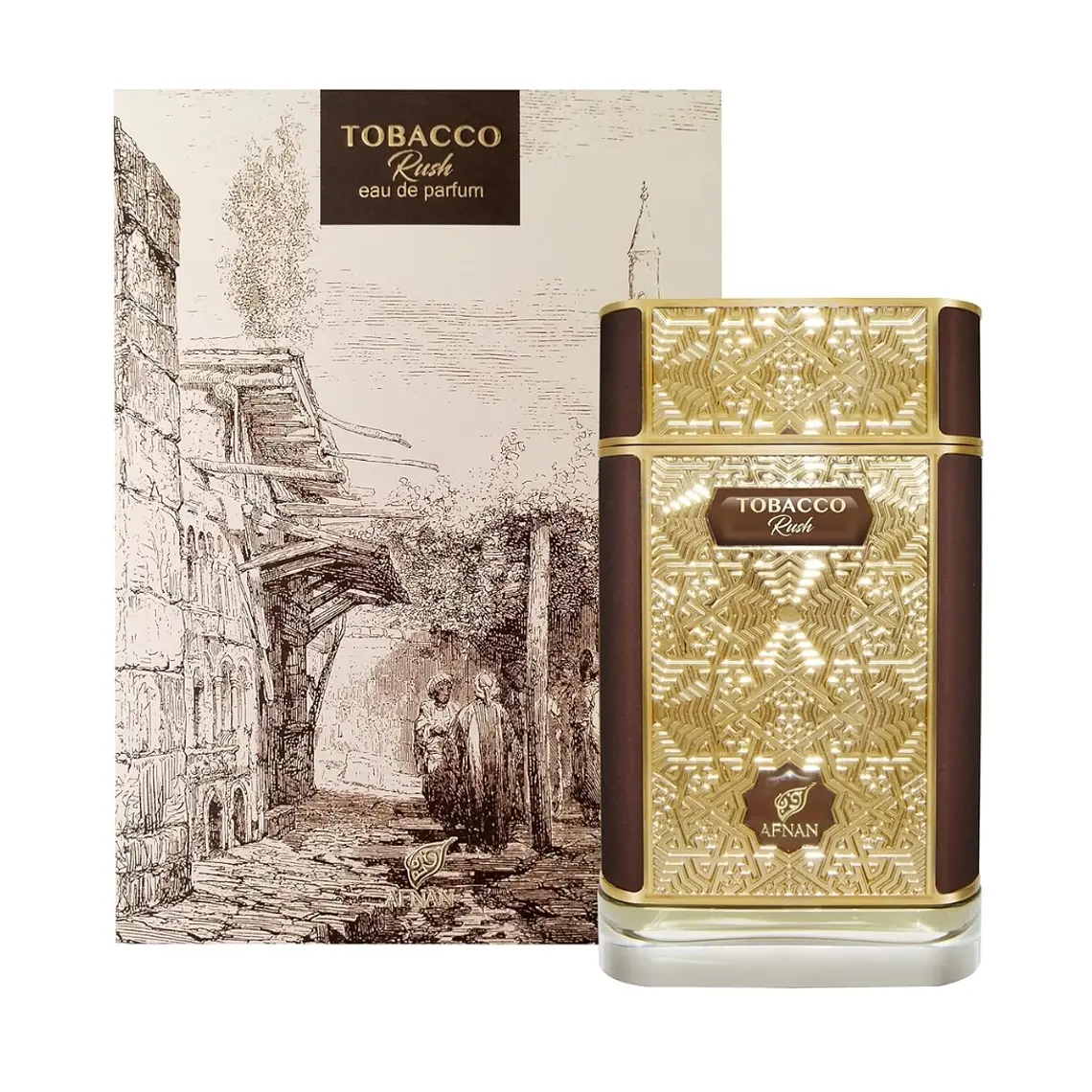 Afnan Tobacco Rush Unissexo Eau de Parfum 1