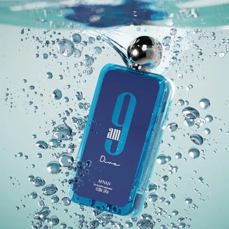 Afnan 9 Am Dive Unissexo Eau de Parfum 2