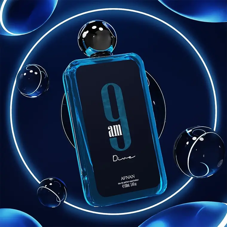 Afnan 9 Am Dive Unissexo Eau de Parfum 3