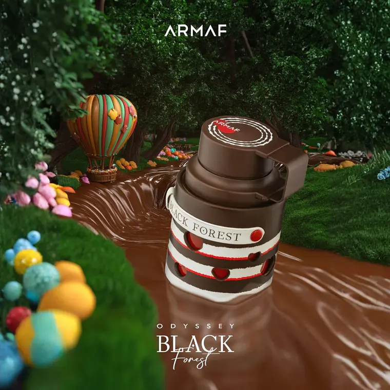 Armaf Odyssey Black Forest Unissexo Eau de Parfum 3