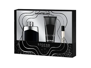 Coffret Montblanc Legend Eau de Toilette 100ml + Eau de Toilette 7,5ml + Gel Duche 100ml 