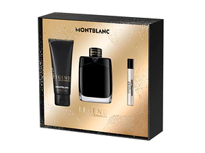 Coffret Montblanc Legend Eau de Parfum 100ml + Eau de Parfum 7,5ml + Gel de Banho 100ml